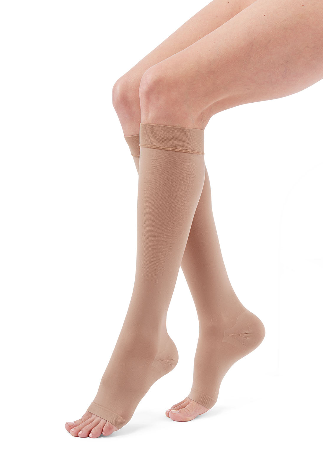 open toe duomed advantage in beige
