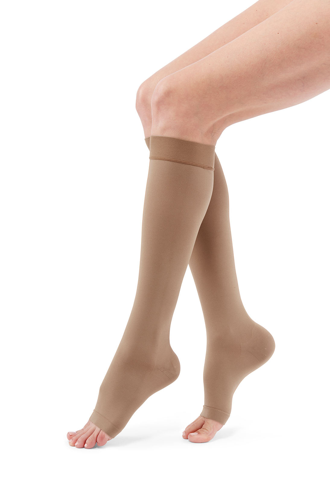 open toe duomed advantage in almond