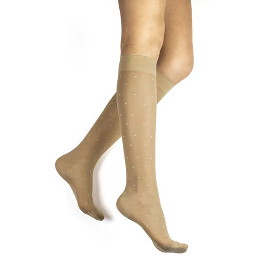 Rejuva Sheer Knee High Compression Stocking