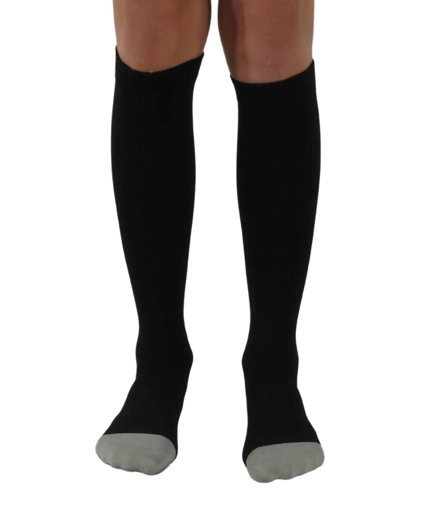 Hybrid knee-high graduated compression socks (Medium 15-20mmHg)