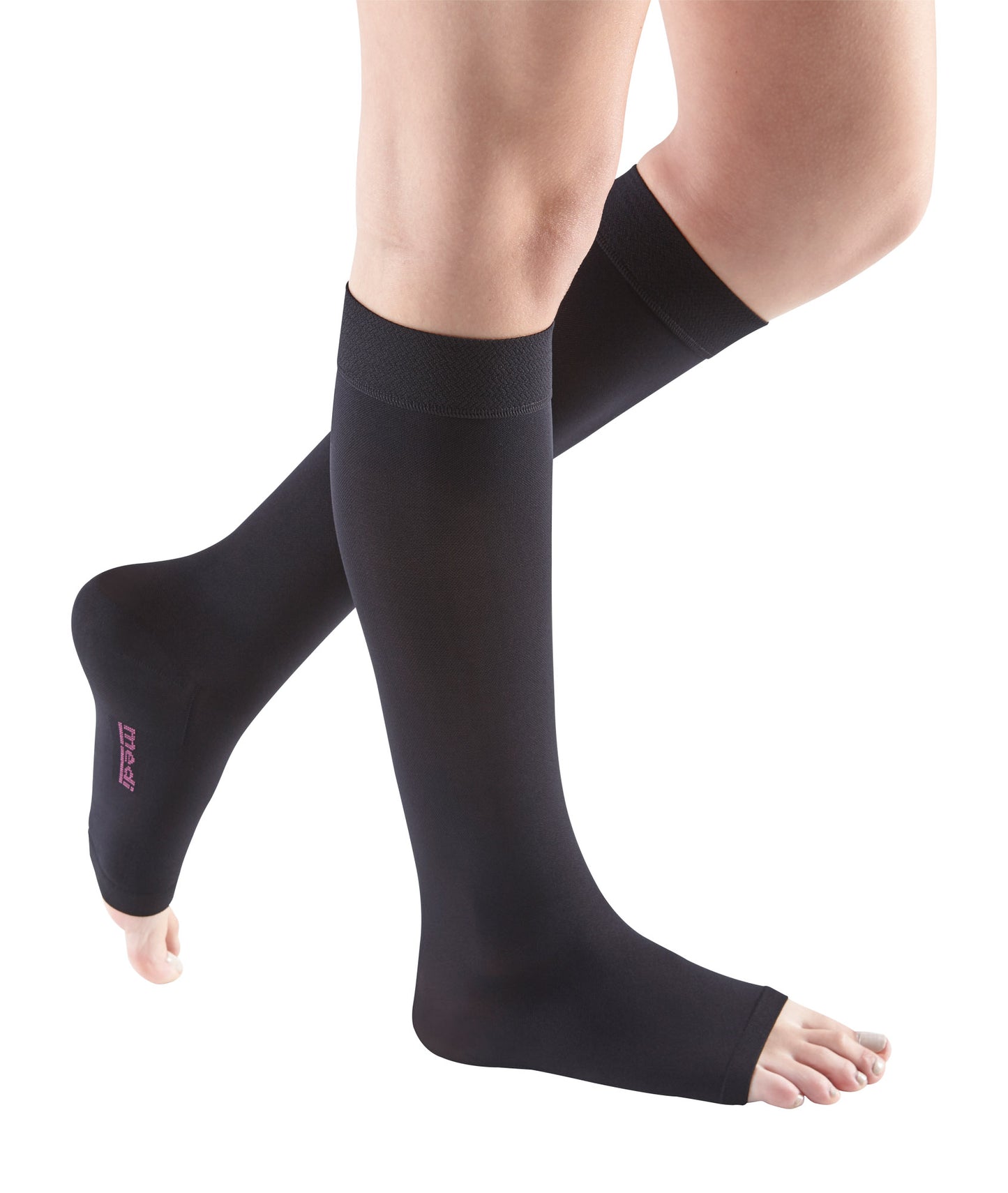 Mediven Open Toe, Wide Calf Knee High Compression Stockings (Extra Firm Compression 30-40 mmHg)