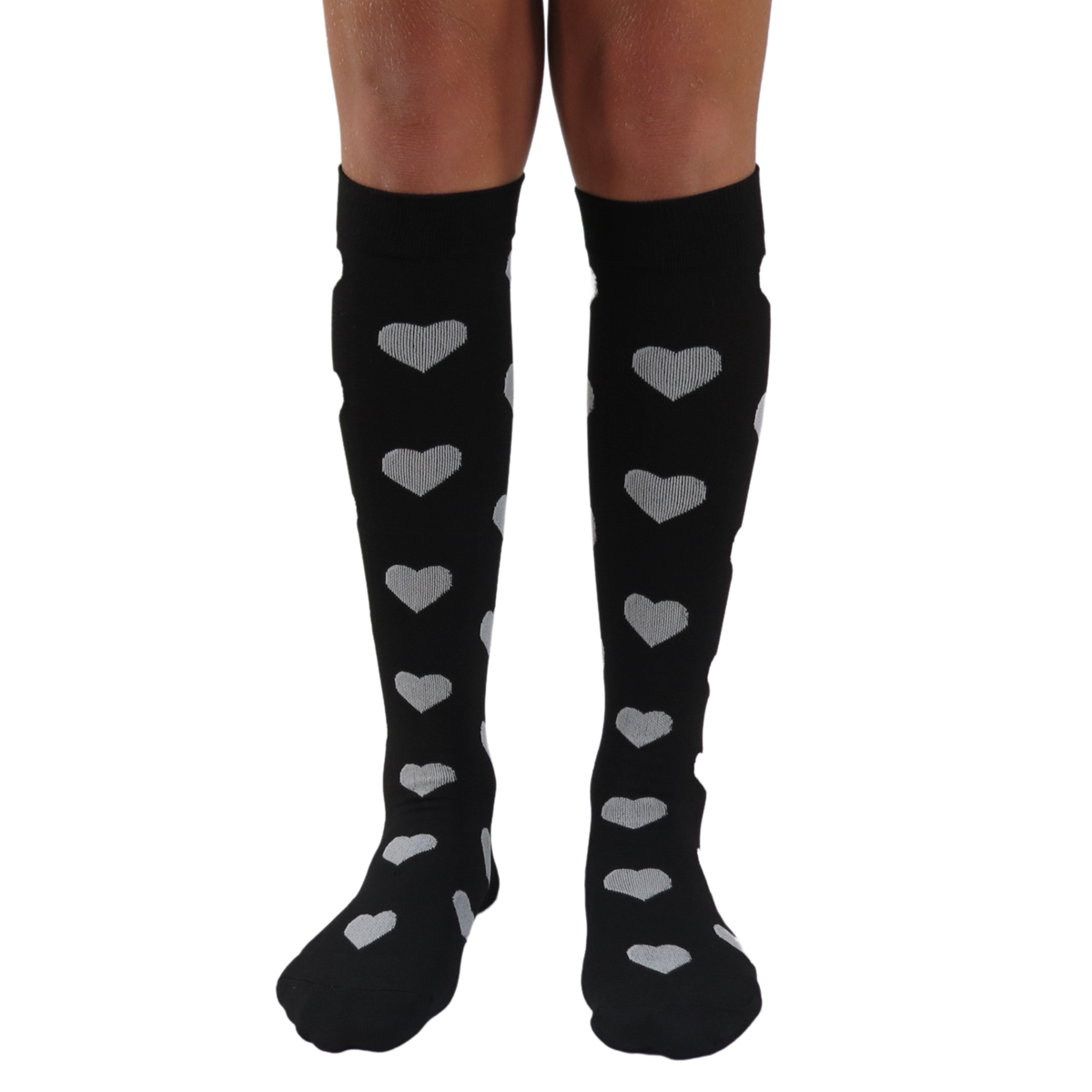 Sweetheart knee-high graduated compression socks (Medium 15-20 mmHg)