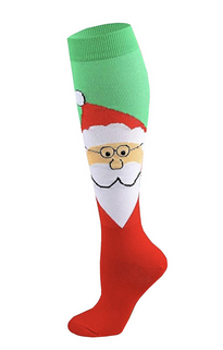 Santa's Watching Holiday Compression Socks